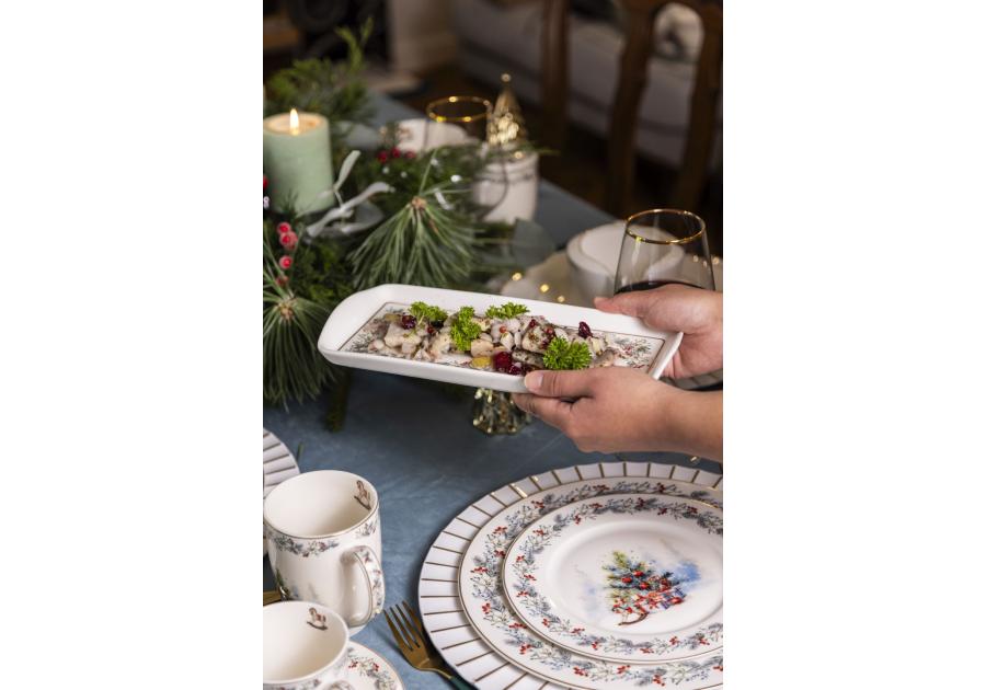 Zdjęcie: Taca Magia Świąt 27,5x13x2,5 cm prostokatna ALTOMDESIGN