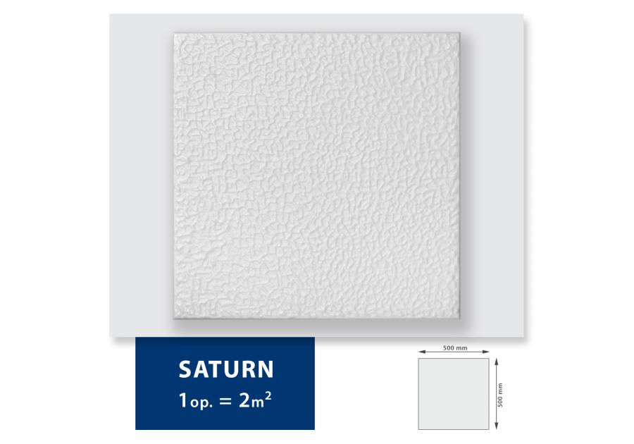 Zdjęcie: Kaseton Exclusiv Saturn natur (2 m2) biały DMS