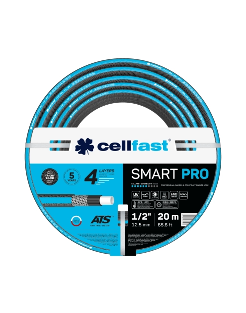 Zdjęcie: Wąż ogrodowy Smart Pro ATS 1/2" 20 m CELLFAST