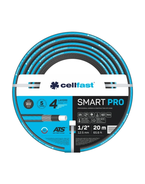 Zdjęcie: Wąż ogrodowy Smart Pro ATS 1/2" 20 m CELLFAST