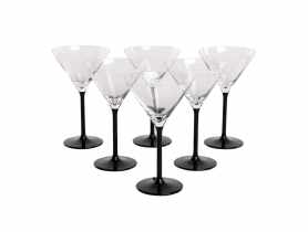 Komplet 6 kieliszków Onyx Martini 260 ml ALTOMDESIGN