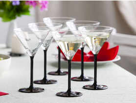 Komplet 6 kieliszków Onyx Martini 260 ml ALTOMDESIGN