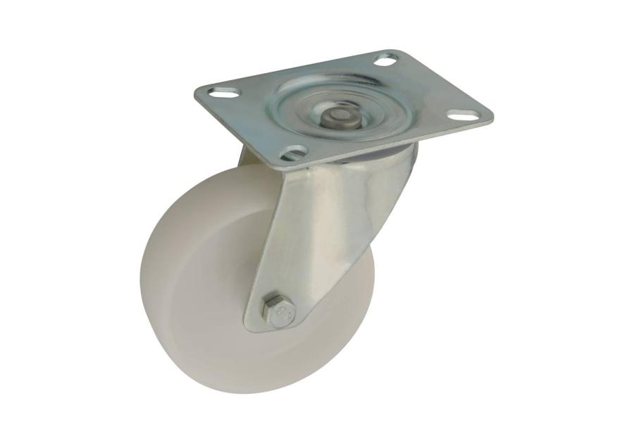 Zdjęcie: Zestaw jezdny koło poliamidowe 100 mm, 100 kg, płyta obrotowa METRO