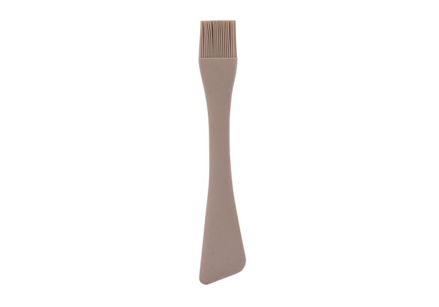 Zdjęcie: Szpatuła silikonowa z pędzelkiem 26x4,5x1 cm taupe ALTOMDESIGN