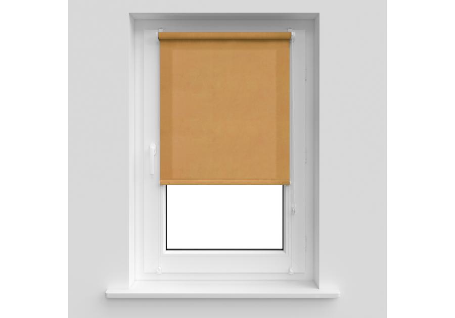 Zdjęcie: Roleta Mini Classic 86x150 cm jasny brąz DECODESIGN