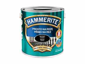 Farba do metalu 2,5 L czarny mat HAMMERITE