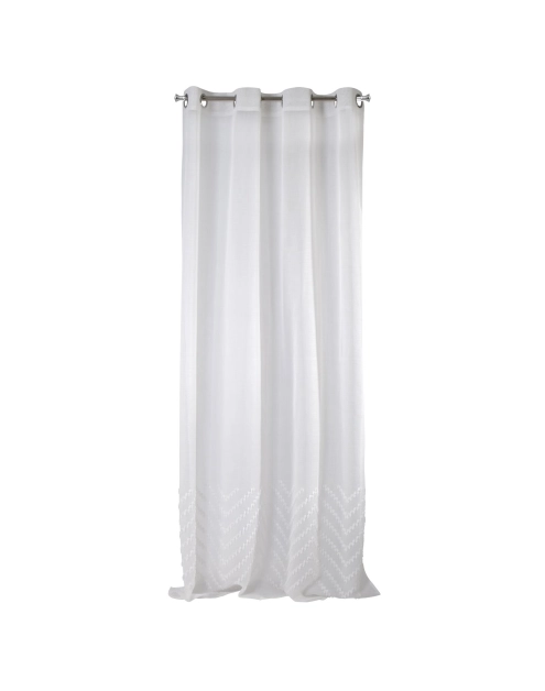 Zdjęcie: Zasłona gotowa D91 Diane 140x250 cm biały EUROFIRANY