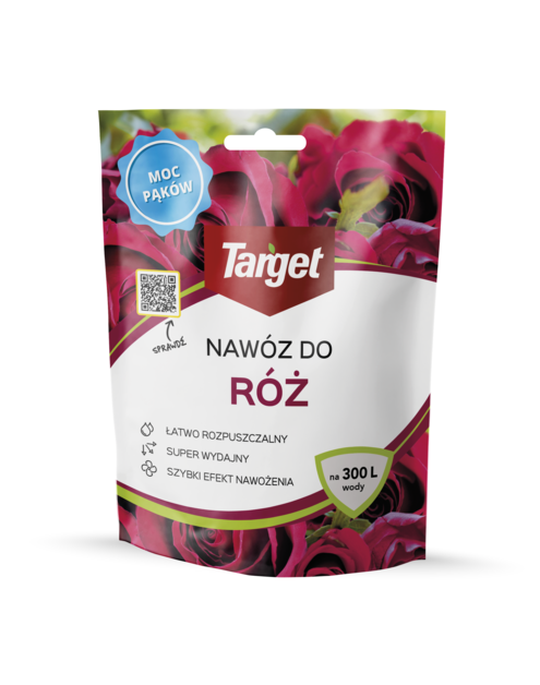 Zdjęcie: Nawóz rozpuszczalny Moc Pąków do róż 0,15 kg TARGET