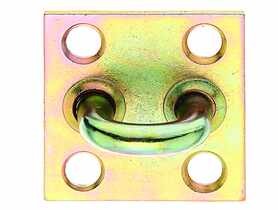 Uchwyt na płytce ocynk 50x50 mm ALBERTS