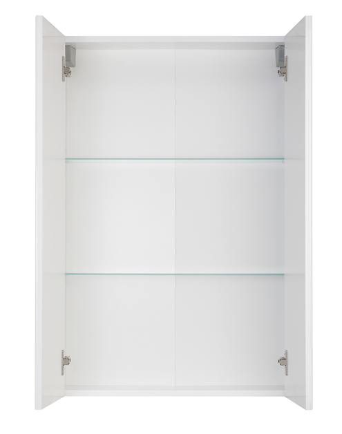 Zdjęcie: Szafka wisząca 60x90x16 cm, 2 drzwi, biała, System c biały ASTOR