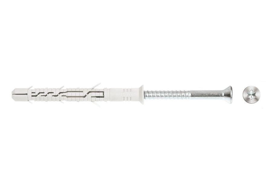 Zdjęcie: Kołek rozporowy ramowy przetykowy Kps-Fast 10x230 mm - 25 szt. WKRĘT-MET