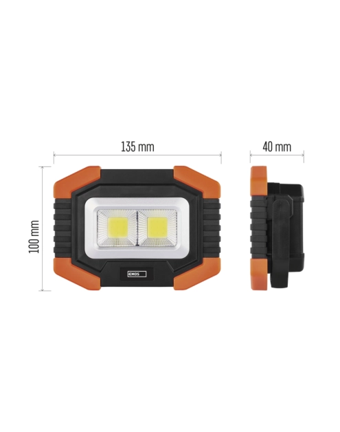 Zdjęcie: Naświetlacz LED Cob 350 lm 3xAA EMOS