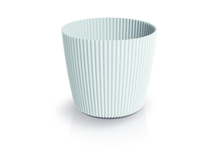 Zdjęcie: Doniczka Milly Round biały, wysokość 17,3 cm PROSPERPLAST