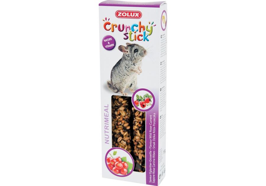 Zdjęcie: Kolba Crunchy Stick dzika róża porzeczka 115 g ZOLUX