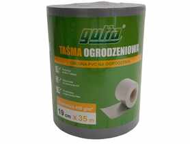 Taśma ogrodzeniowa PVC 450g/m2 szara GUTTA