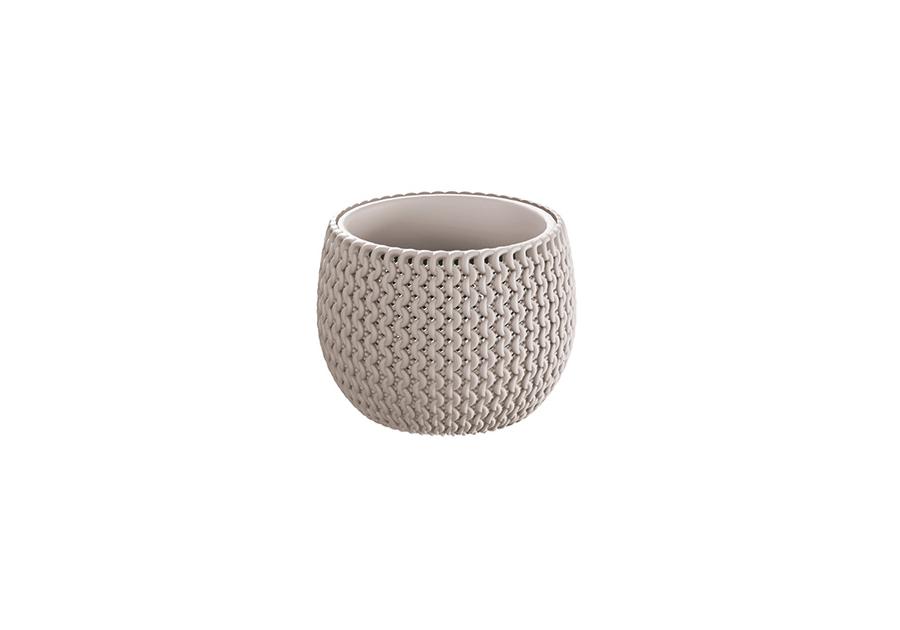 Zdjęcie: Doniczka Splofy Bowl mocca 18 cm PROSPERPLAST