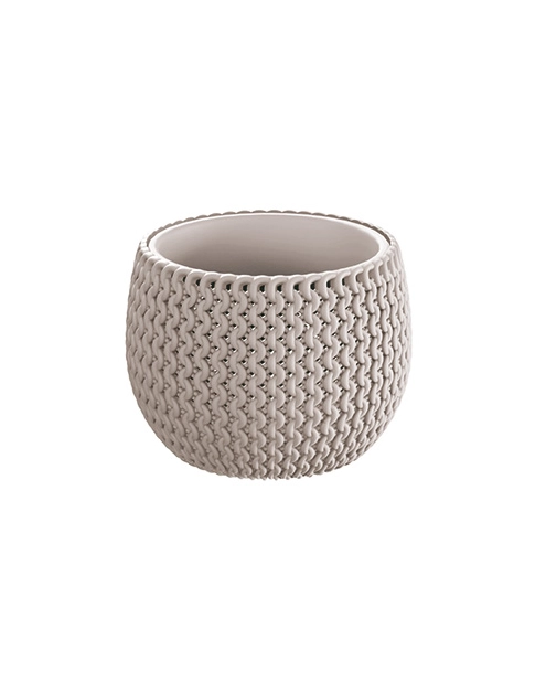 Zdjęcie: Doniczka Splofy Bowl mocca 18 cm PROSPERPLAST