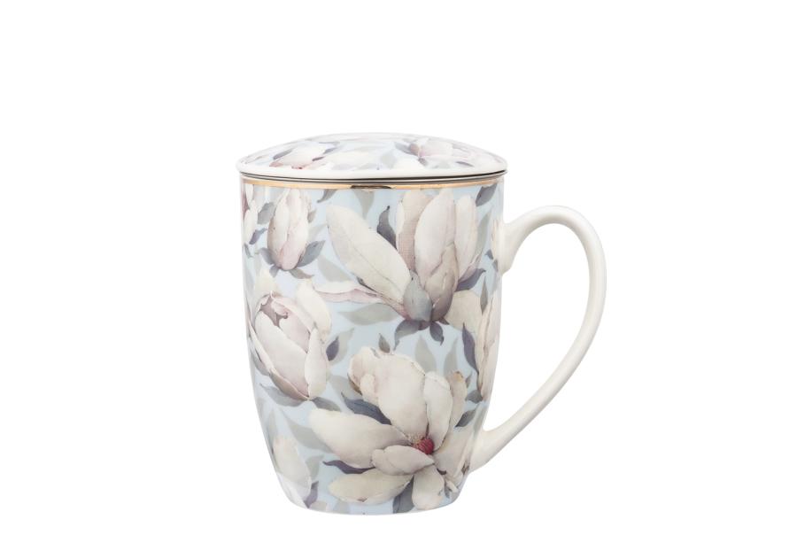 Zdjęcie: Kubek Magnolia błękitna 350 ml z pokrywką i zaparzaczem ALTOM DESIGN