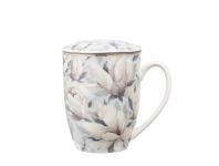 Zdjęcie: Kubek Magnolia błękitna 350 ml z pokrywką i zaparzaczem ALTOM DESIGN