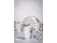 Zdjęcie: Kubek Magnolia błękitna 350 ml z pokrywką i zaparzaczem ALTOM DESIGN