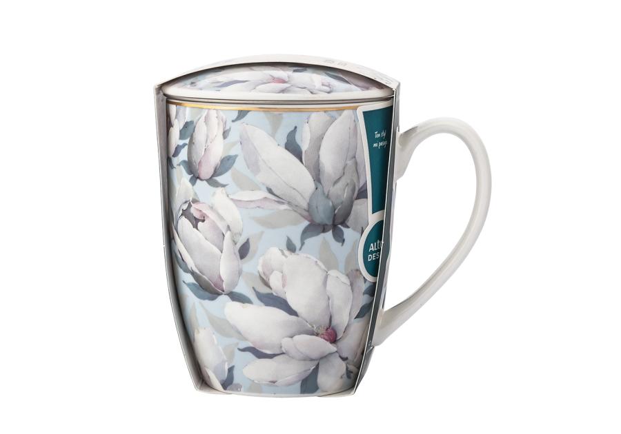 Zdjęcie: Kubek Magnolia błękitna 350 ml z pokrywką i zaparzaczem ALTOM DESIGN
