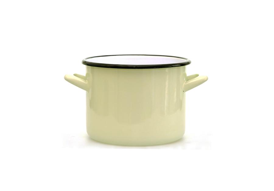 Zdjęcie: Garnek  prosty 20 cm - 4,8 L kremowyowy SILESIA