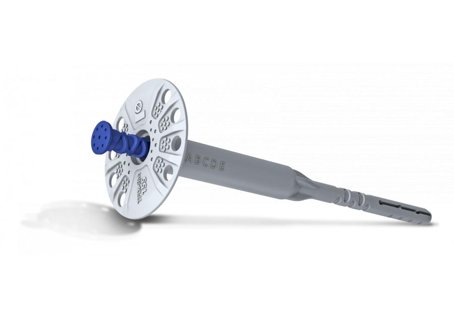 Zdjęcie: Kołek fasadowy R-TFIX-8M 8x215 mm z wbijanym trzpieniem metalowym 100 szt. RAWLPLUG