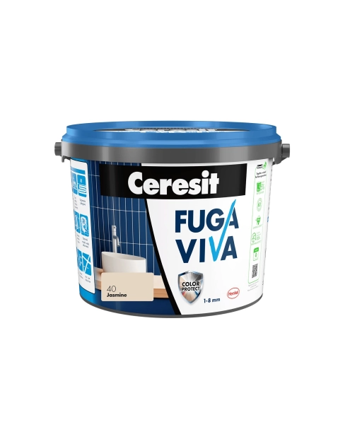 Zdjęcie: Fuga Viva elastyczna cementowa 1-8 mm jasmine 2 kg CERESIT
