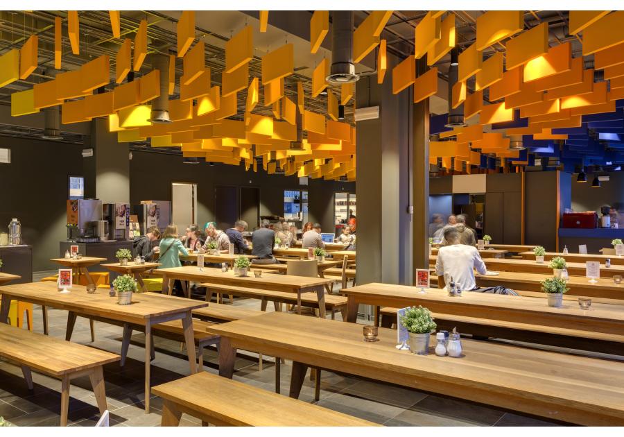 Zdjęcie: Pochłaniacz przestrzenny Contour Ac 1200x600x50 mm bezramowy pochłaniacz przestrzenny ROCKFON