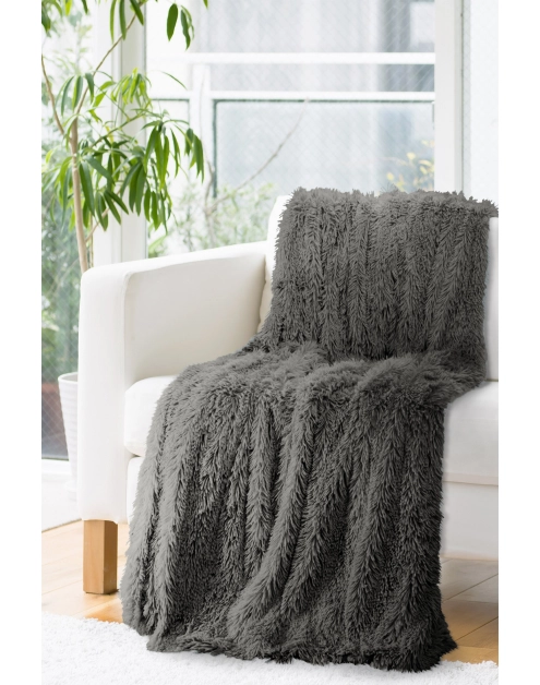 Zdjęcie: Narzuta Lettie 170x210 cm stalowy EUROFIRANY