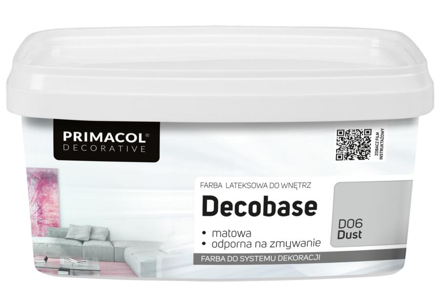 Zdjęcie: Farba Decobase 1 L Dust D06 PRIMACOL DECORATIVE