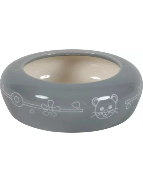 Zdjęcie: Miska ceramiczna dla gryzonia 100 ml szary, beżowy ZOLUX