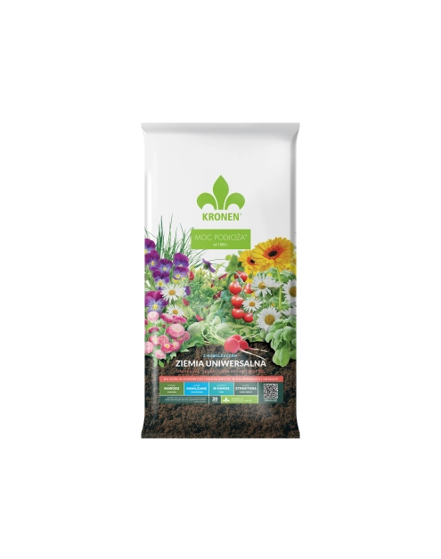 Zdjęcie: Ziemia uniwersalna z nawilżaczem 20L KRONEN