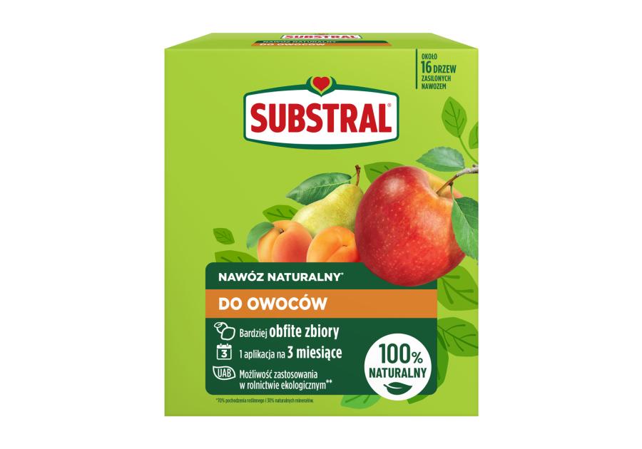 Zdjęcie: Nawóz naturalny do Owoców 1,2 kg SUBSTRAL