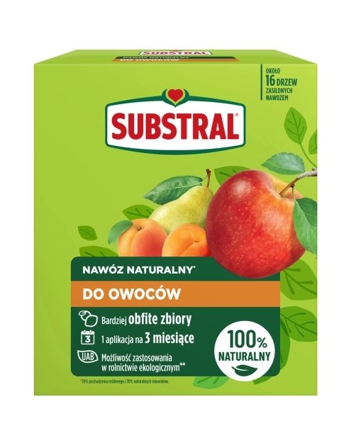 Zdjęcie: Nawóz naturalny do Owoców 1,2 kg SUBSTRAL