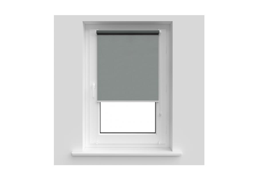 Zdjęcie: Roleta Mini 100% zaciemnienia 54x150 cm stalowy  DECODESIGN