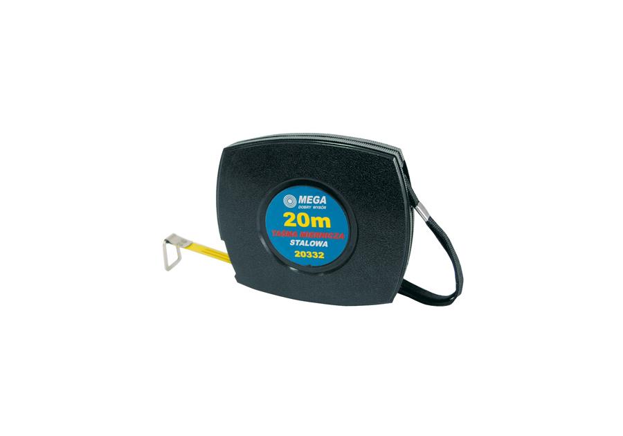 Zdjęcie: Miara 50 m z taśmą stalową w zamkniętej obudowie MEGA