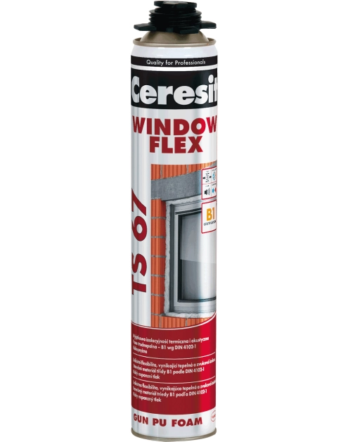 Zdjęcie: Piana pistoletowa TS67 PU Gun Wind 750 ml CERESIT