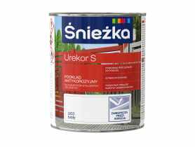 Farba gruntująca Urekor S biały 0,8L ŚNIEŻKA