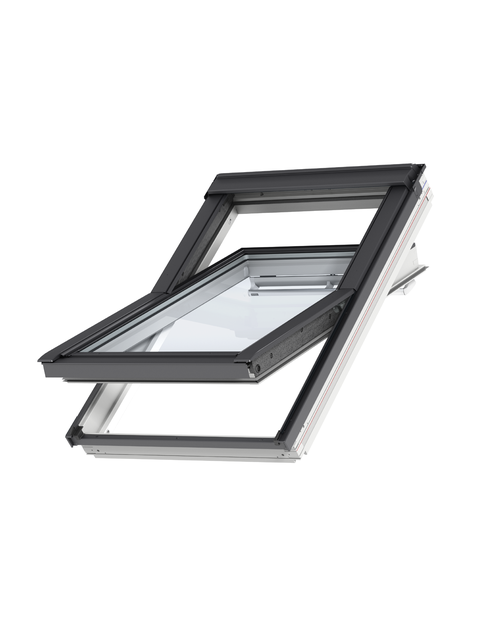 Zdjęcie: Okno obrotowe GGL MK08 2070 drewniane, malowane na biało VELUX