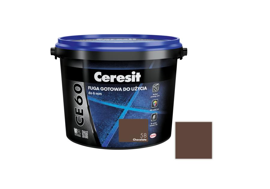 Zdjęcie: Fuga CE 60 Chocolate 2 kg CERESIT