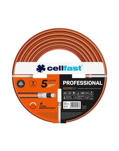 Zdjęcie: Wąż ogrodowy Professional 3/4" 30 m CELLFAST