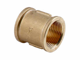 FERRO mufa mosiężna 5/4" żółta