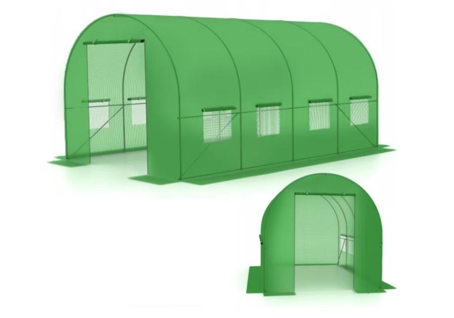 Zdjęcie: Tunel ogrodowy szklarniowy 300x450x200 cm EUROHIT