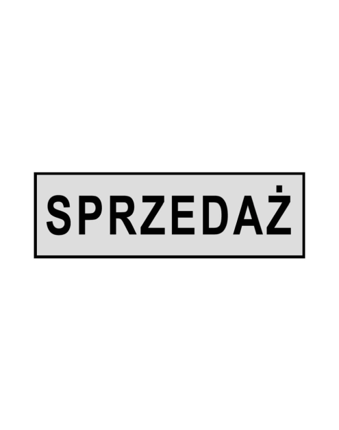 Zdjęcie: Oznaczenie "Sprzedaż" 8x22 cm METRO
