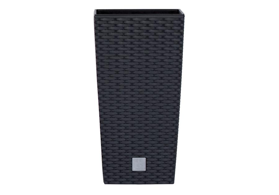 Zdjęcie: Doniczka Rato square antracytowy 325x325x610 mm PROSPERPLAST