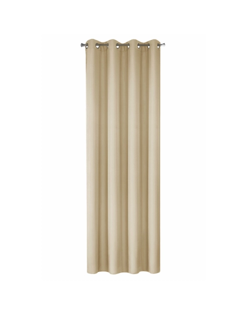 Zdjęcie: Zasłona gotowa Rita 140x250 cm beżowy EUROFIRANY