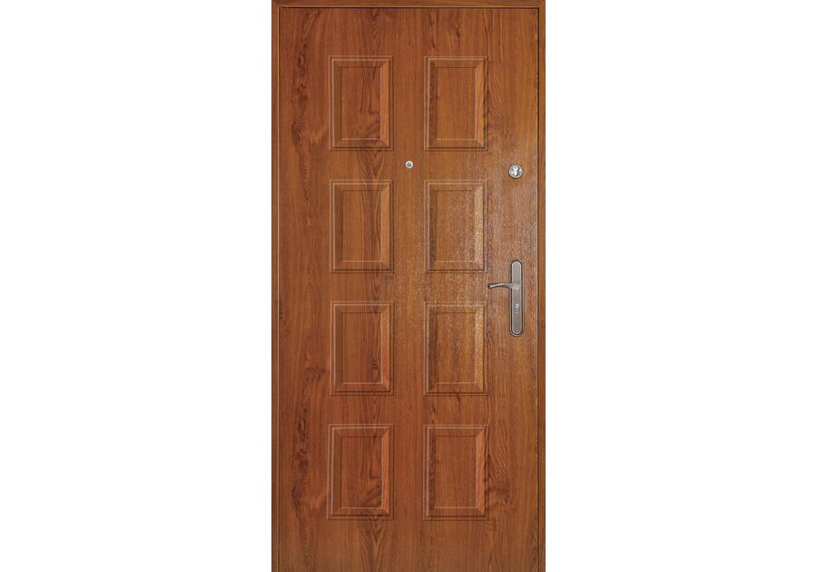 Zdjęcie: Drzwi zewnętrzne Bryza  90 cm lewe złoty dąb S-DOOR