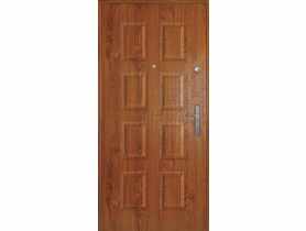 Drzwi zewnętrzne Bryza  90 cm lewe złoty dąb S-DOOR