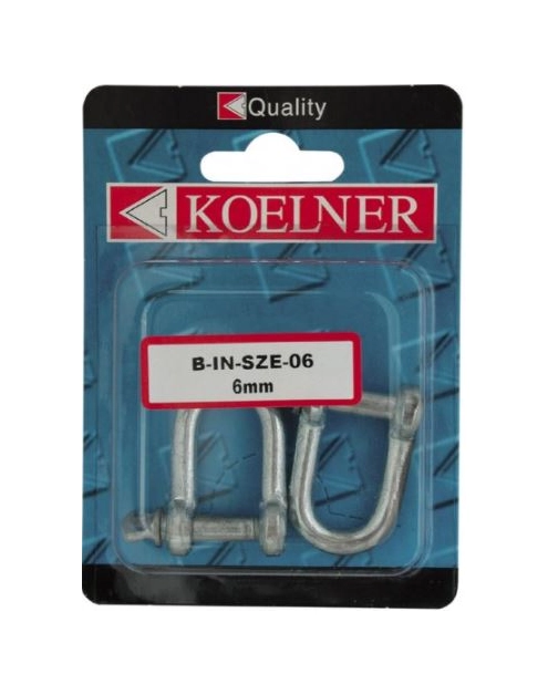 Zdjęcie: Szekle do lin m6-blister 2 szt. KOELNER